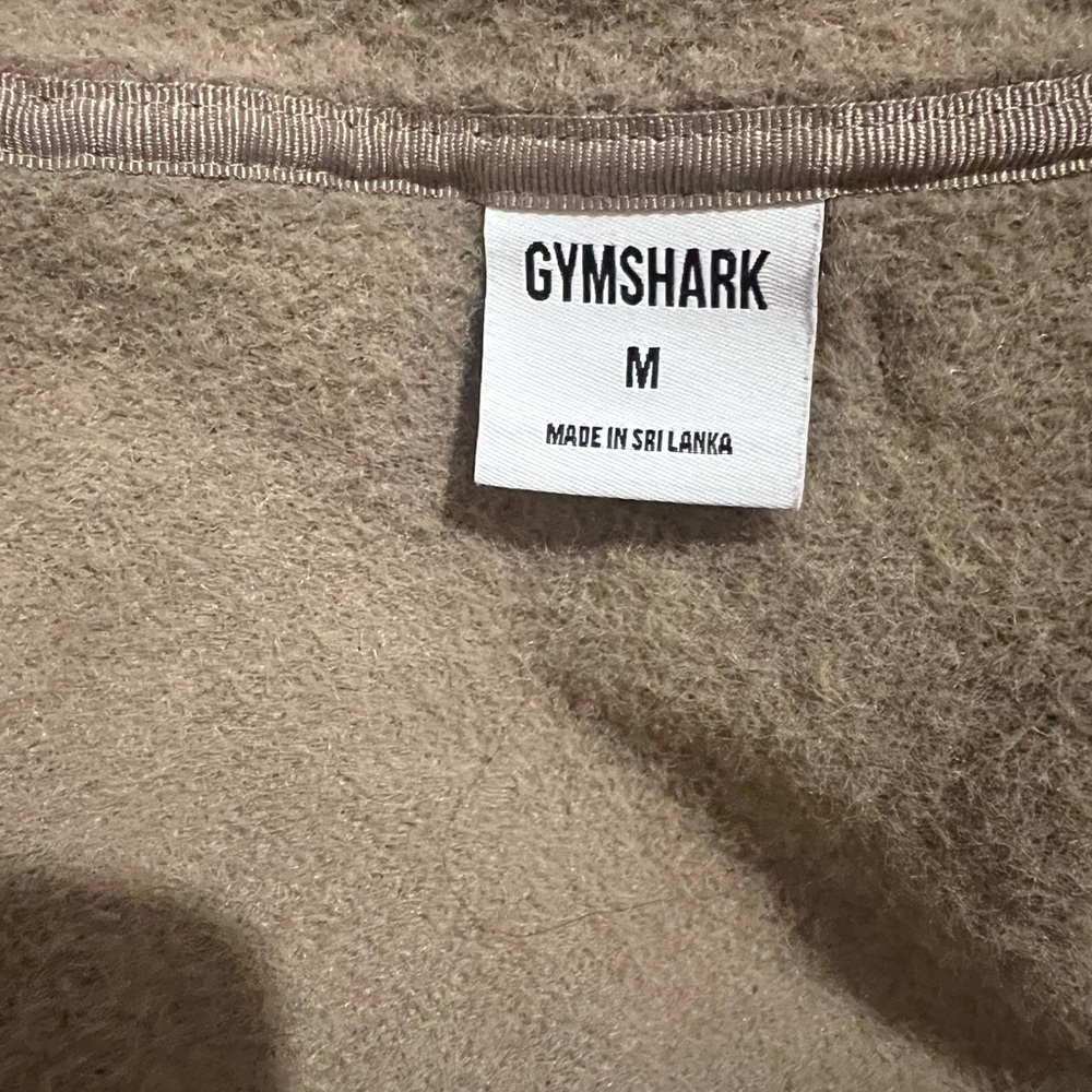 Gymshark (Whitney Simmons collab) Tan Fleece Zip-Up Jacket - Picture 5 of 7
